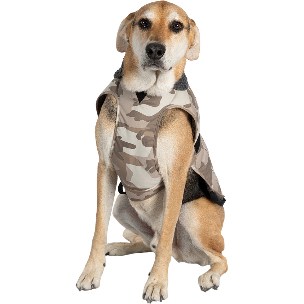 2026 Dryrobe Dog Coat V3DRDC - Sand Camo